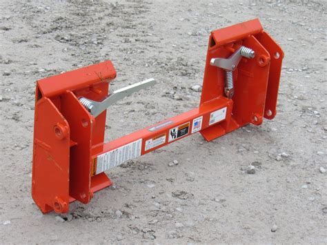 adjustable skid steer quick attach|universal skid quick attach kit.